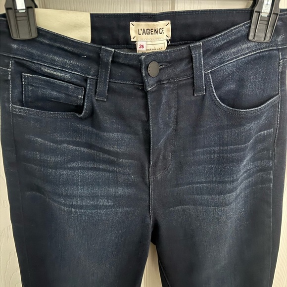 L'AGENCE Margot High-Rise Skinny Jeans Size 26 NWT - Picture 10 of 16